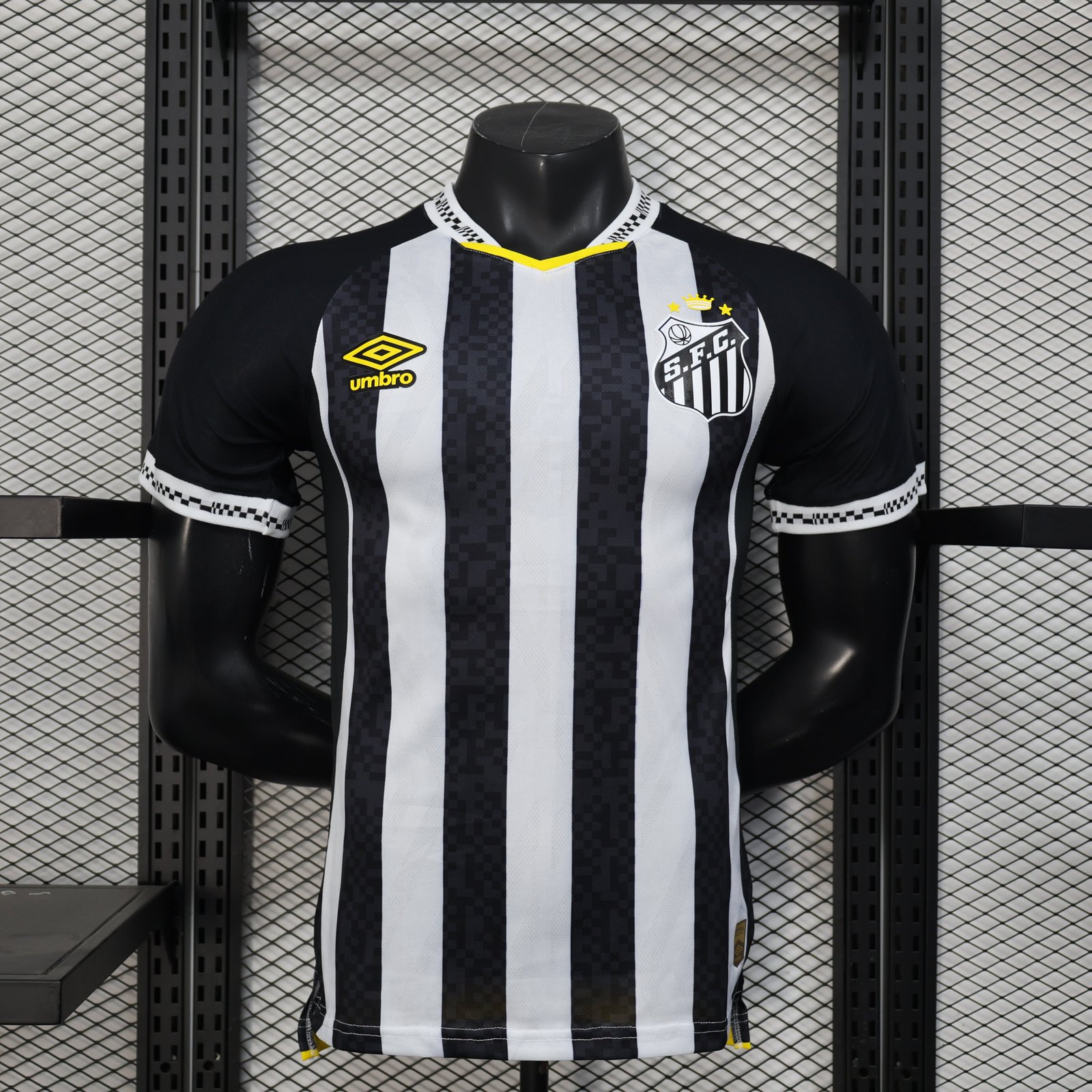 CAMISETA SEGUNDA EQUIPACIÓN SANTOS 2025 VERSIÓN JUGADOR