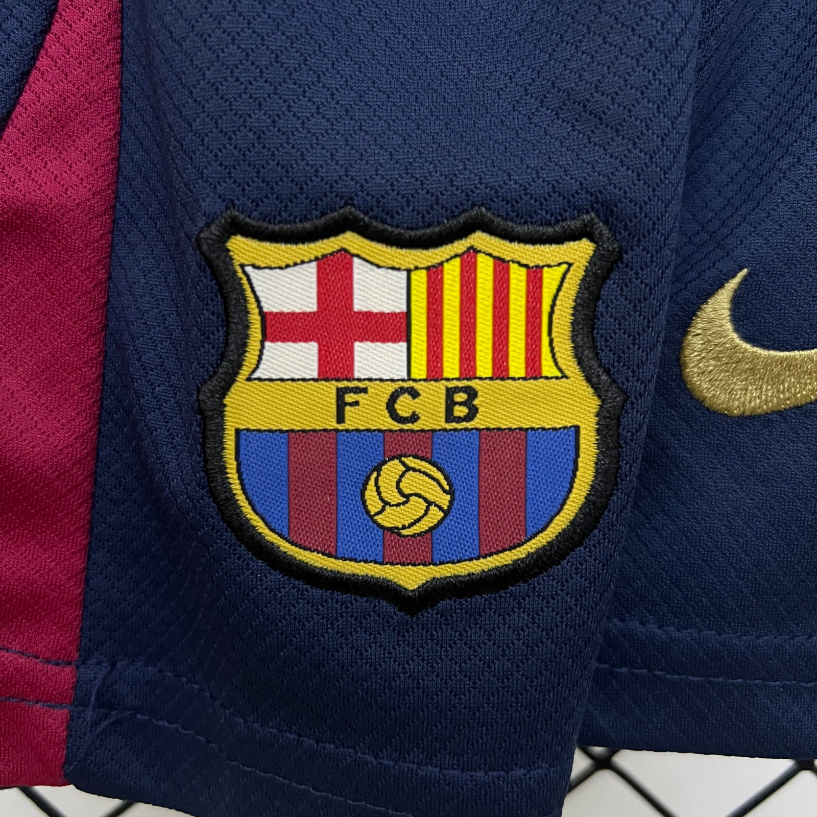CAMISETA PRIMERA EQUIPACIÓN BARCELONA x TRAVIS SCOTT 24/25 VERSIÓN INFANTIL - Imagen 7