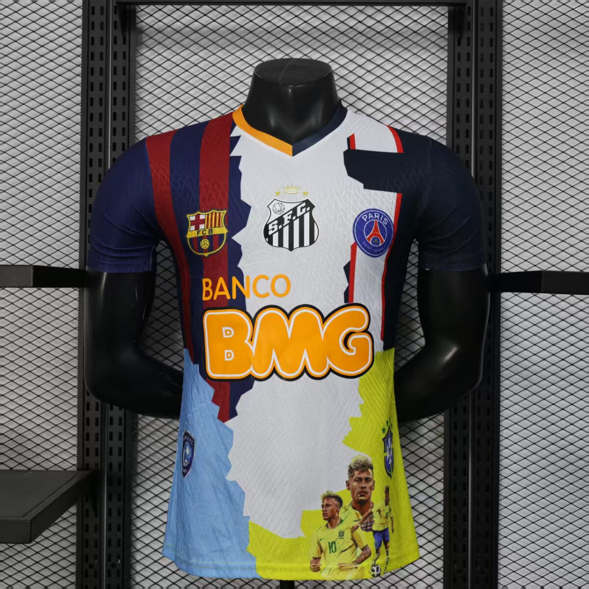 CAMISETA CONCEPTO NEYMAR JR VERSIÓN JUGADOR