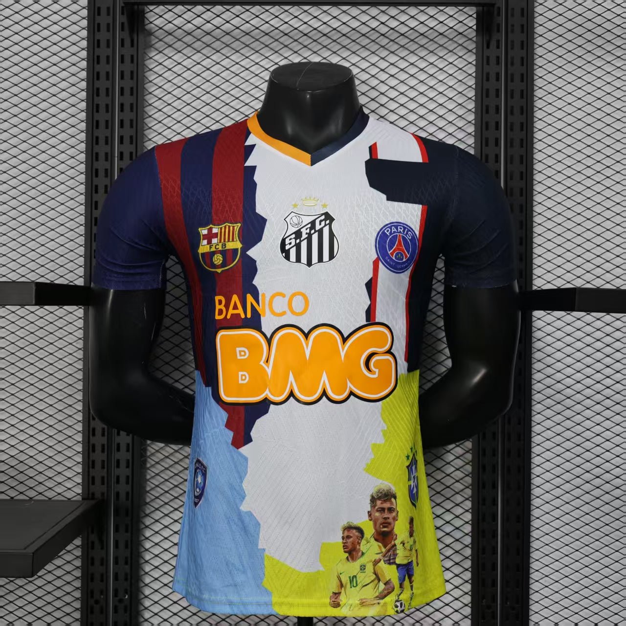 CAMISETA CONCEPTO NEYMAR JR VERSIÓN JUGADOR