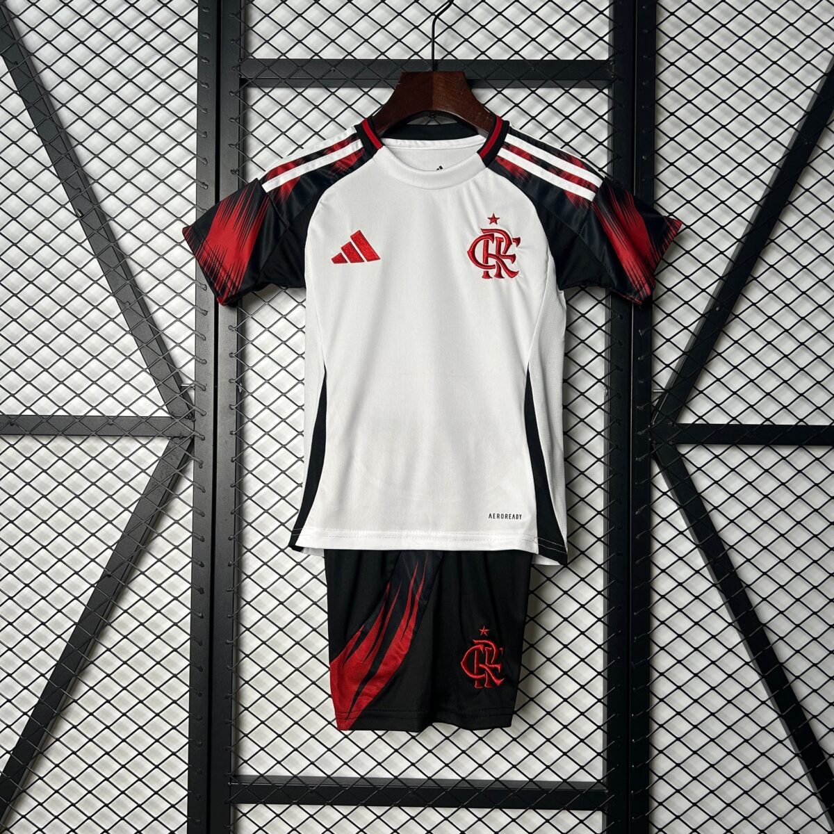 CAMISETA SEGUNDA EQUIPACIÓN FLAMENGO 2025 VERSIÓN INFANTIL
