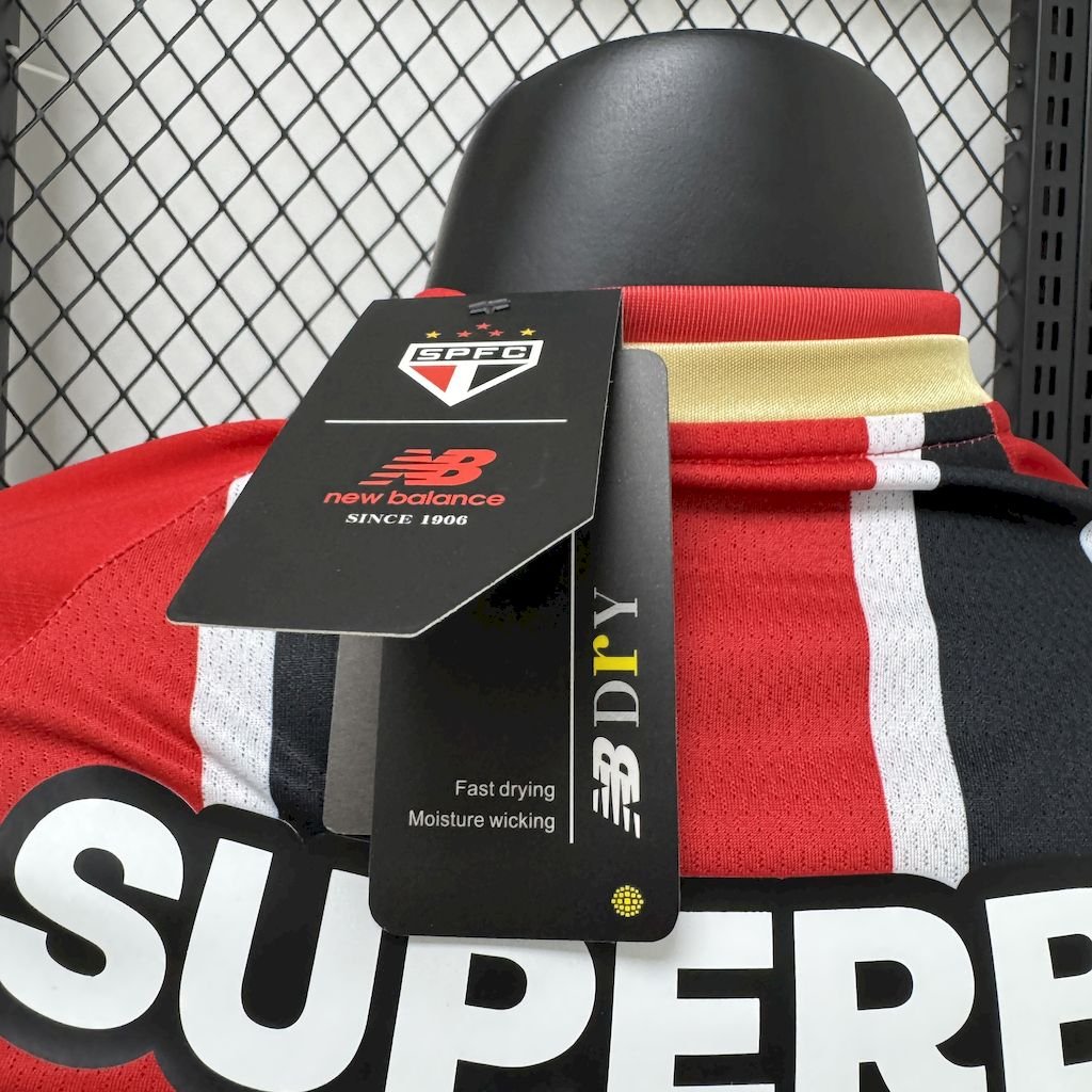 CAMISETA SEGUNDA EQUIPACIÓN SAO PAULO 2025 VERSIÓN JUGADOR - Imagen 10