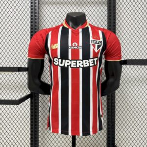 CAMISETA SEGUNDA EQUIPACIÓN SAO PAULO 2025 VERSIÓN JUGADOR