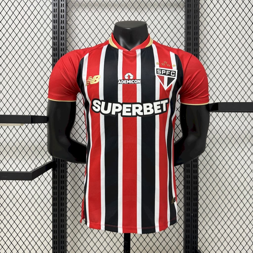CAMISETA SEGUNDA EQUIPACIÓN SAO PAULO 2025 VERSIÓN JUGADOR