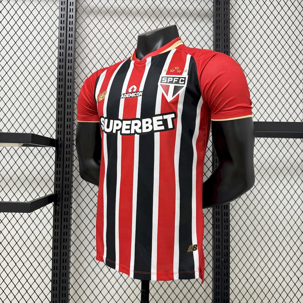 CAMISETA SEGUNDA EQUIPACIÓN SAO PAULO 2025 VERSIÓN JUGADOR - Imagen 8