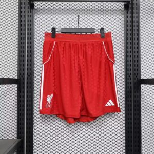 SHORTS PRIMERA EQUIPACIÓN LIVERPOOL 25/26 VERSIÓN JUGADOR