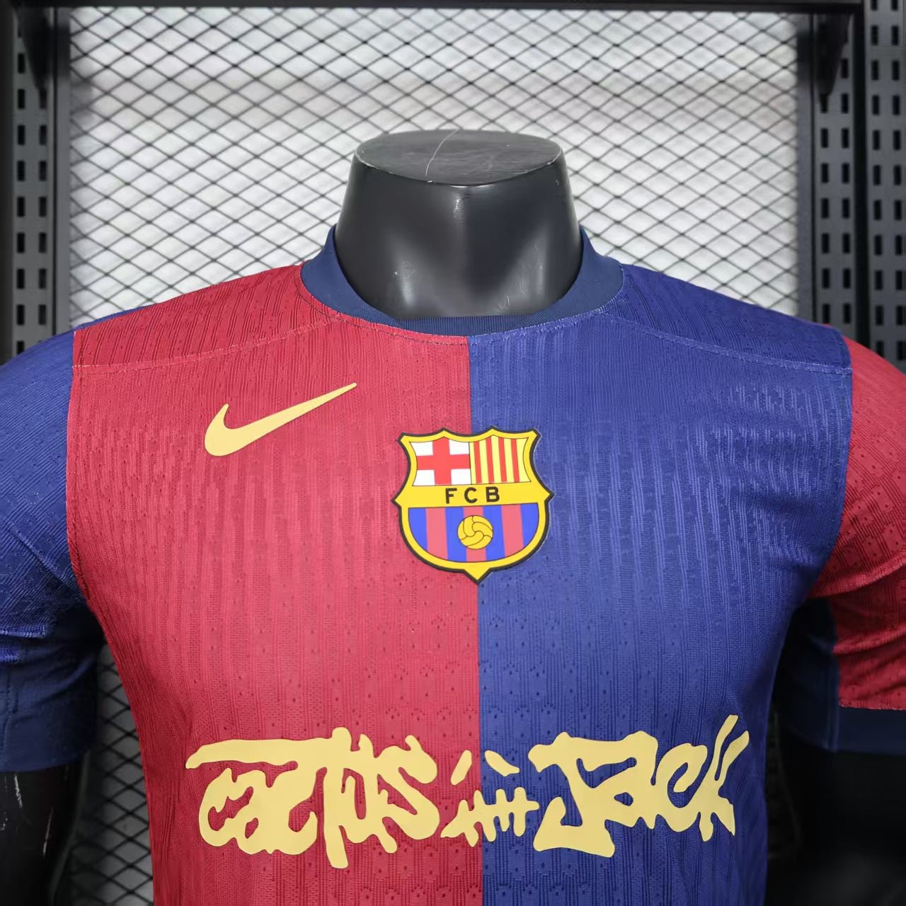 CAMISETA PRIMERA EQUIPACIÓN BARCELONA x TRAVIS SCOTT 24/25 VERSIÓN JUGADOR - Imagen 2