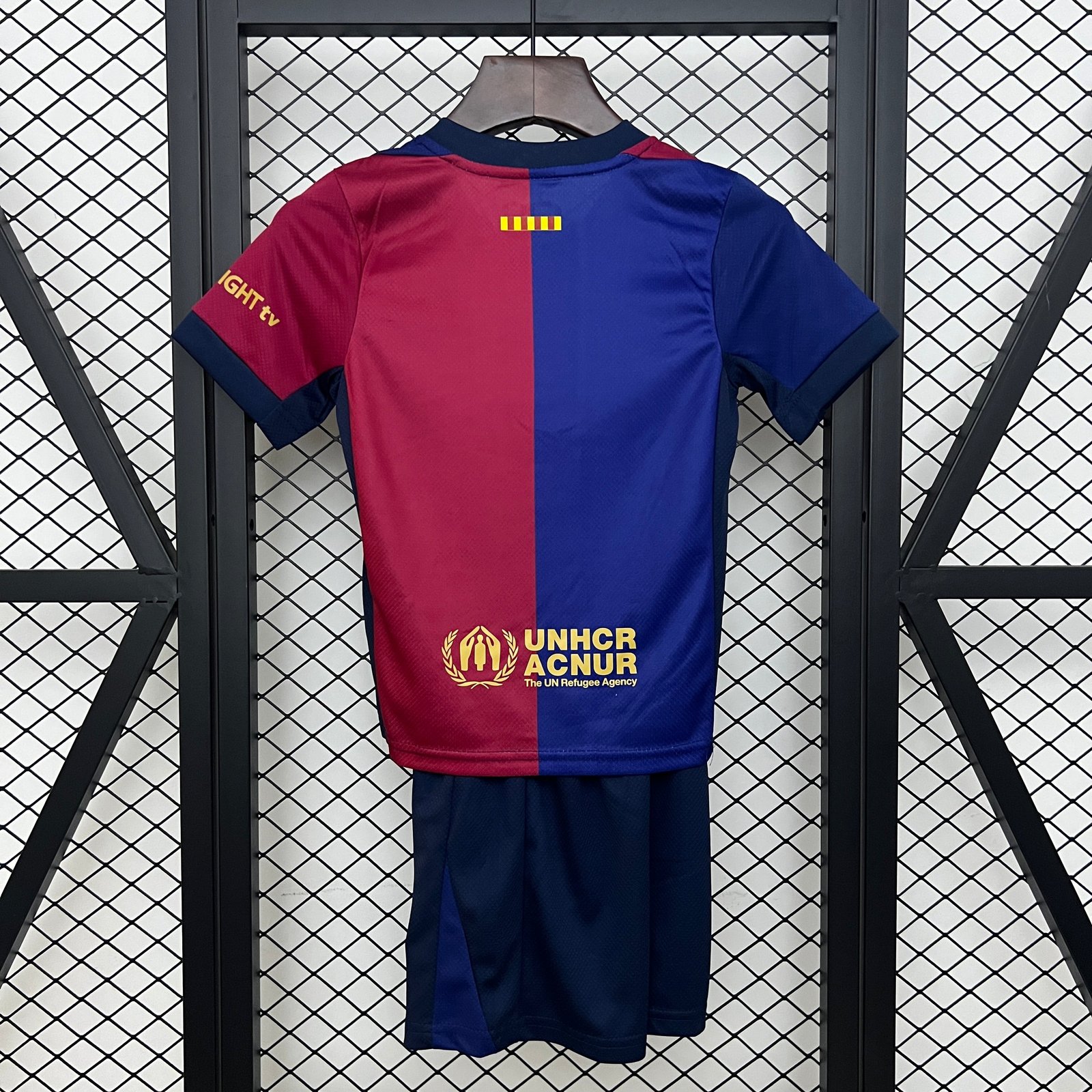 CAMISETA PRIMERA EQUIPACIÓN BARCELONA x TRAVIS SCOTT 24/25 VERSIÓN INFANTIL - Imagen 8