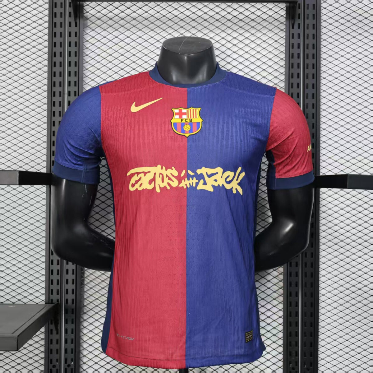 CAMISETA PRIMERA EQUIPACIÓN BARCELONA x TRAVIS SCOTT 24/25 VERSIÓN JUGADOR