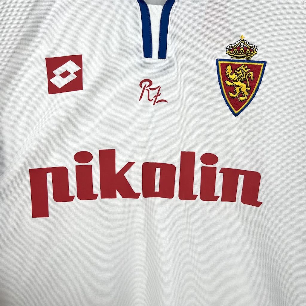 CAMISETA PRIMERA EQUIPACIÓN REAL ZARAGOZA 2003/05 - Imagen 6