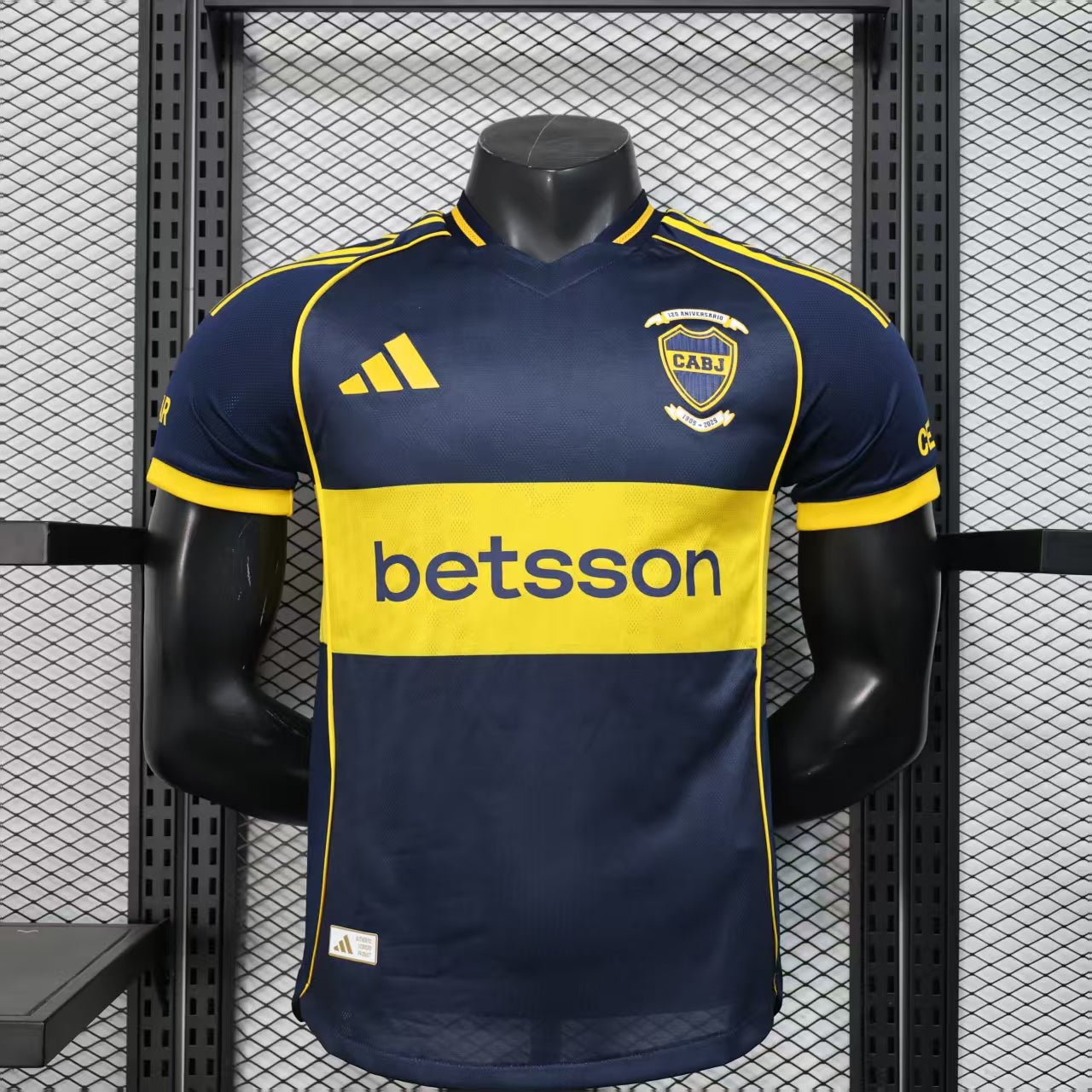 CAMISETA PRIMERA EQUIPACIÓN BOCA JUNIORS 2025 VERSIÓN JUGADOR