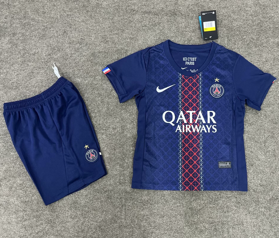 CAMISETA PRIMERA EQUIPACIÓN PSG 25/26 VERSIÓN INFANTIL