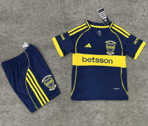 CAMISETA PRIMERA EQUIPACIÓN BOCA JUNIORS 2025 VERSIÓN INFANTIL