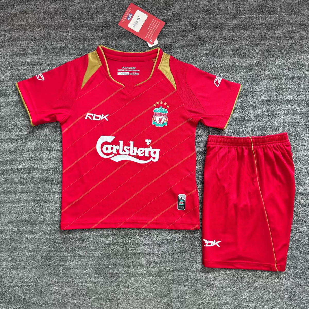 CAMISETA PRIMERA EQUIPACIÓN COPA LIVERPOOL 2005/06 INFANTIL