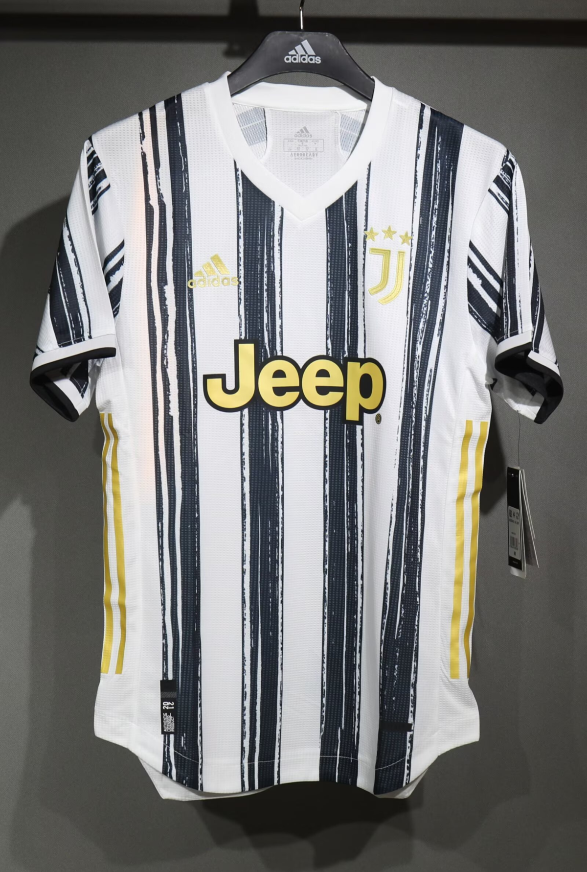 CAMISETA PRIMERA EQUIPACIÓN JUVENTUS 2020/21 VERSIÓN JUGADOR