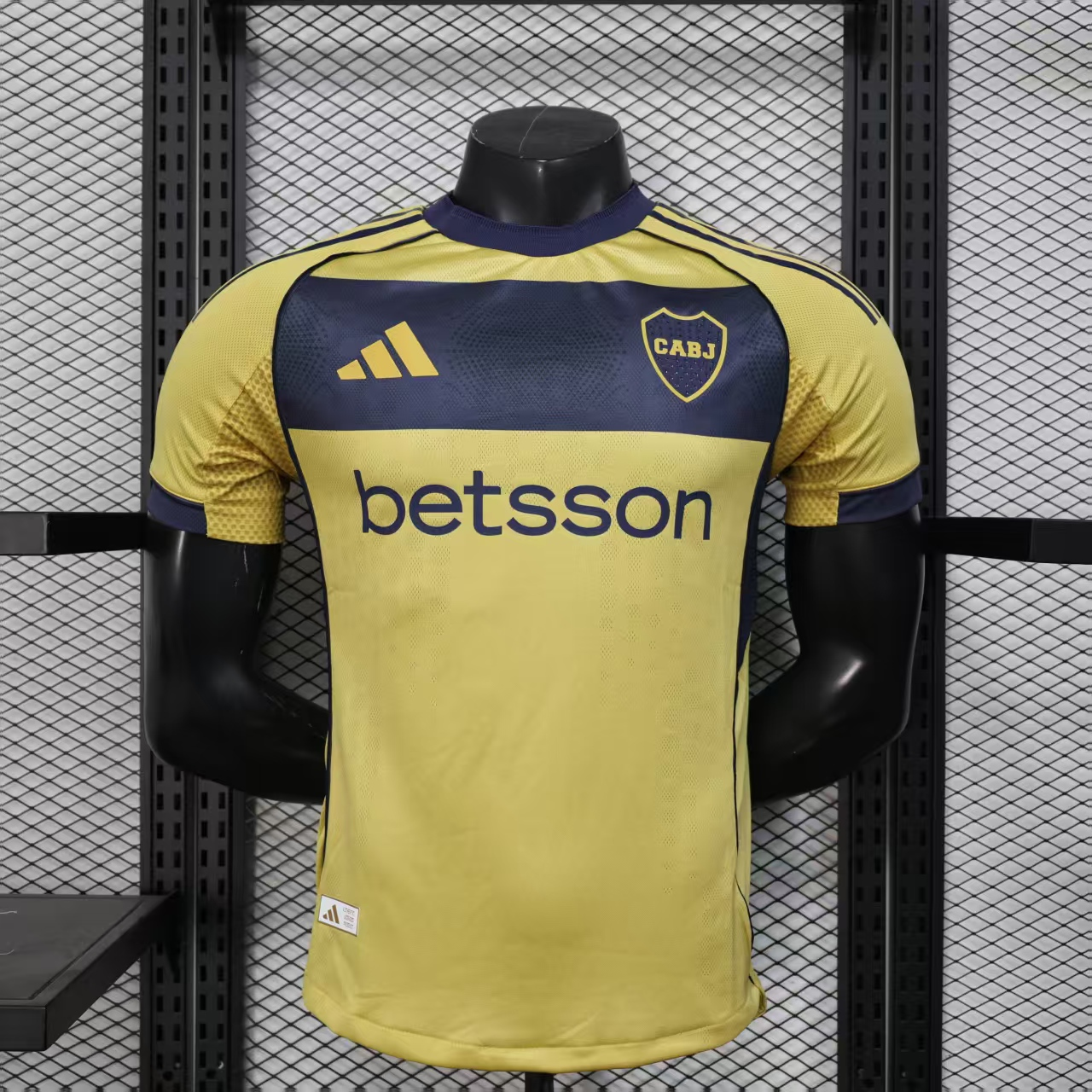 CAMISETA SEGUNDA EQUIPACIÓN BOCA JUNIORS 2025 VERSIÓN JUGADOR