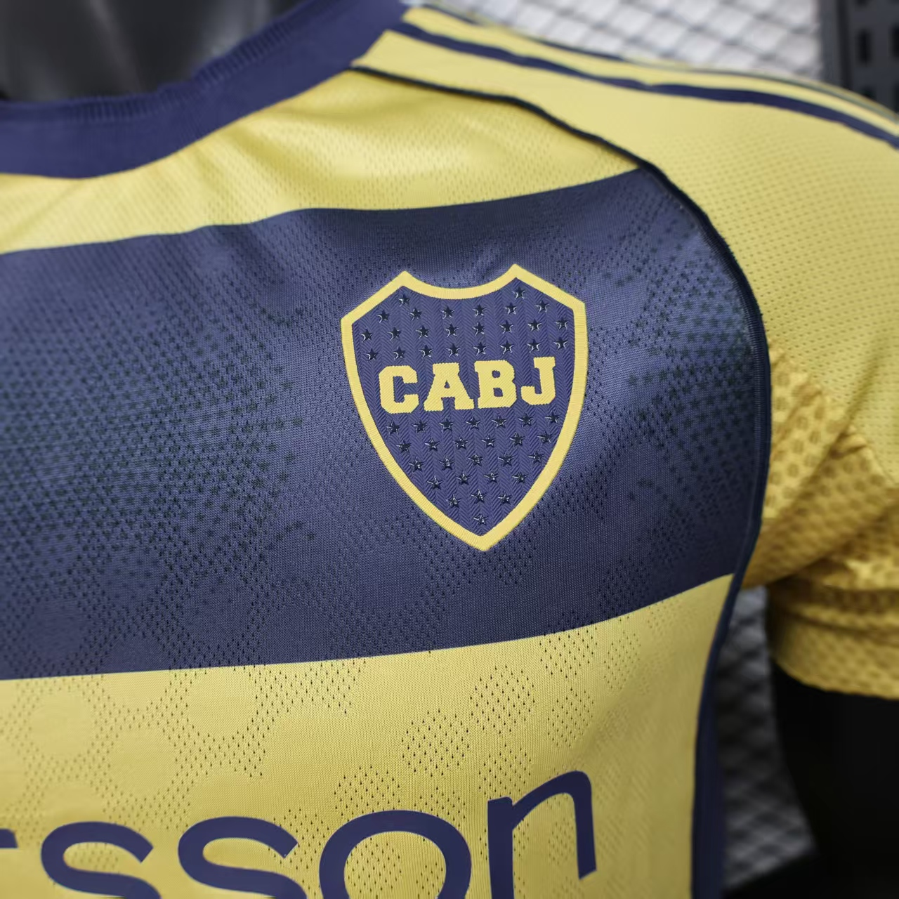 CAMISETA SEGUNDA EQUIPACIÓN BOCA JUNIORS 2025 VERSIÓN JUGADOR - Imagen 4