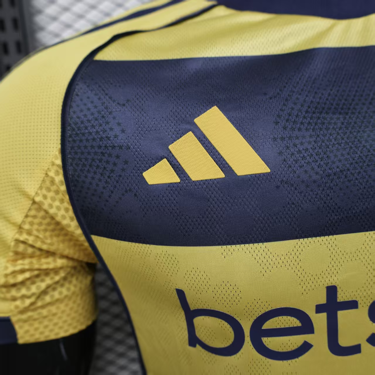 CAMISETA SEGUNDA EQUIPACIÓN BOCA JUNIORS 2025 VERSIÓN JUGADOR - Imagen 3