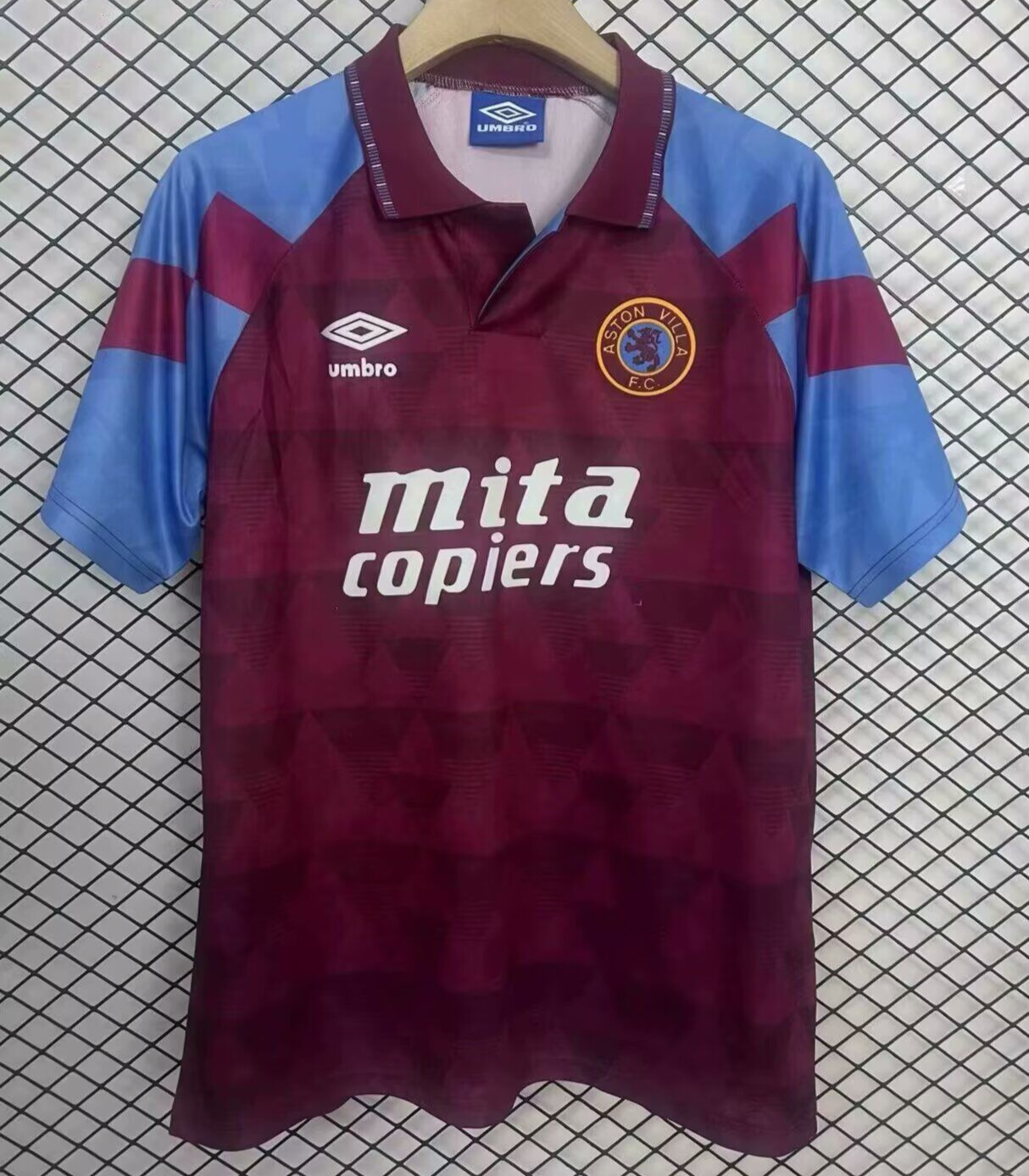 CAMISETA PRIMERA EQUIPACIÓN ASTON VILLA 1990/92