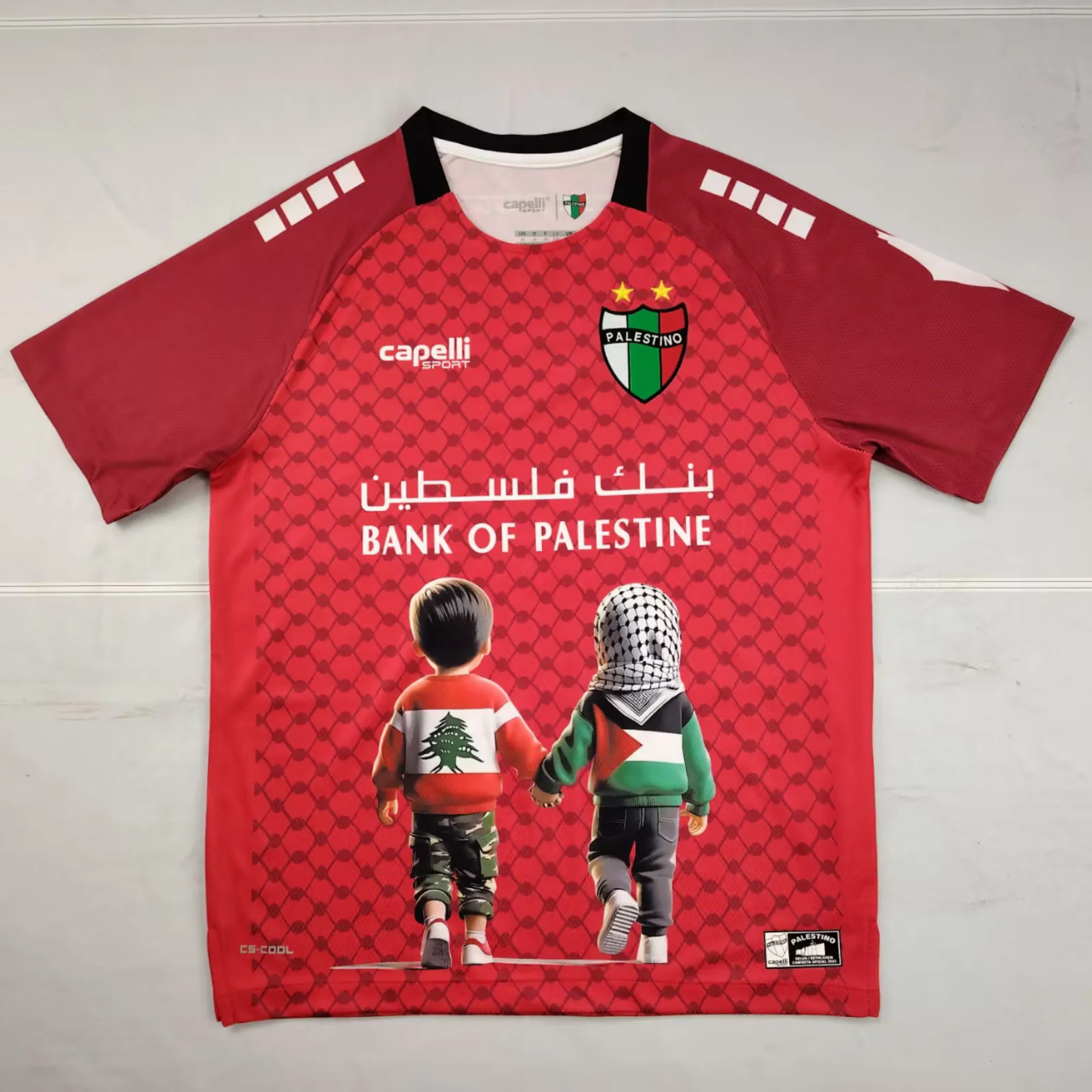 CAMISETA CONCEPTO PALESTINO 2025 VERSIÓN FAN