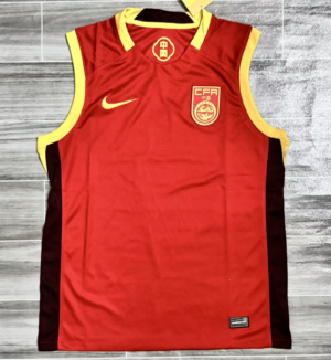 CAMISETA PRIMERA EQUIPACIÓN CHINA 2025 VERSIÓN SIN MANGAS