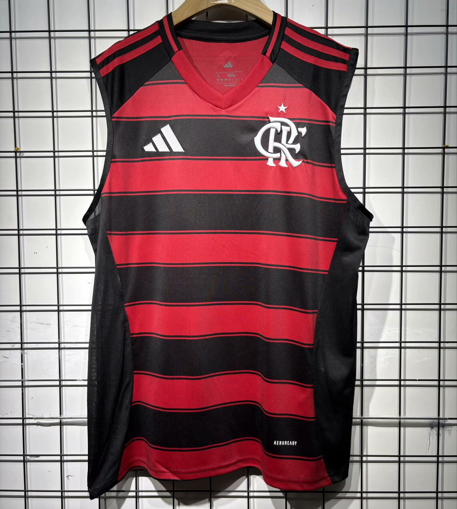 CAMISETA PRIMERA EQUIPACIÓN FLAMENGO 2025 VERSIÓN SIN MANGAS