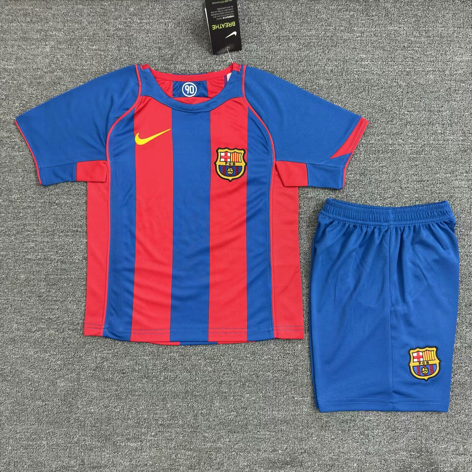 CAMISETA PRIMERA EQUIPACIÓN BARCELONA 2004/05 INFANTIL