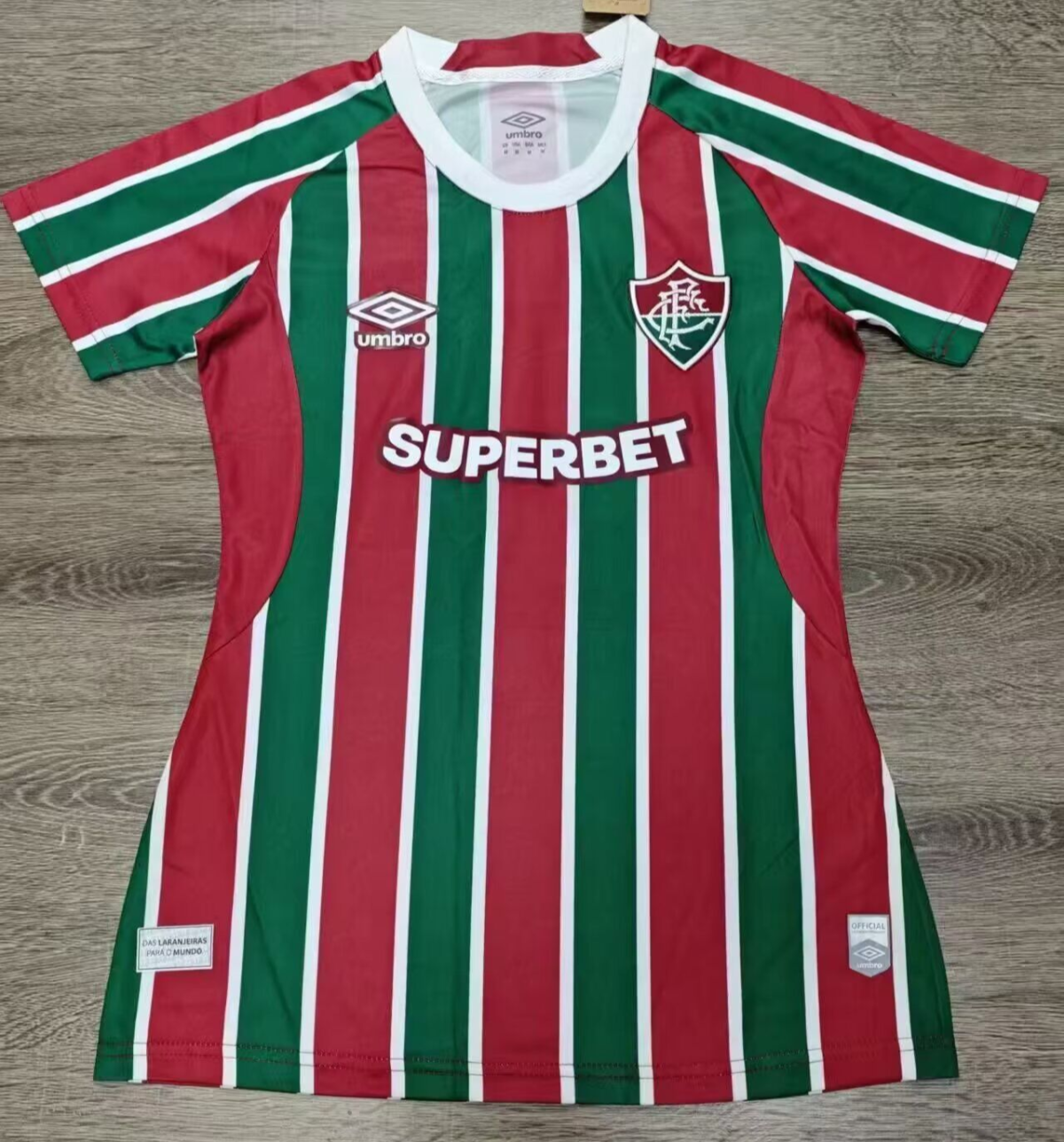 CAMISETA PRIMERA EQUIPACIÓN FLUMINENSE 2025 VERSIÓN FEMENINA