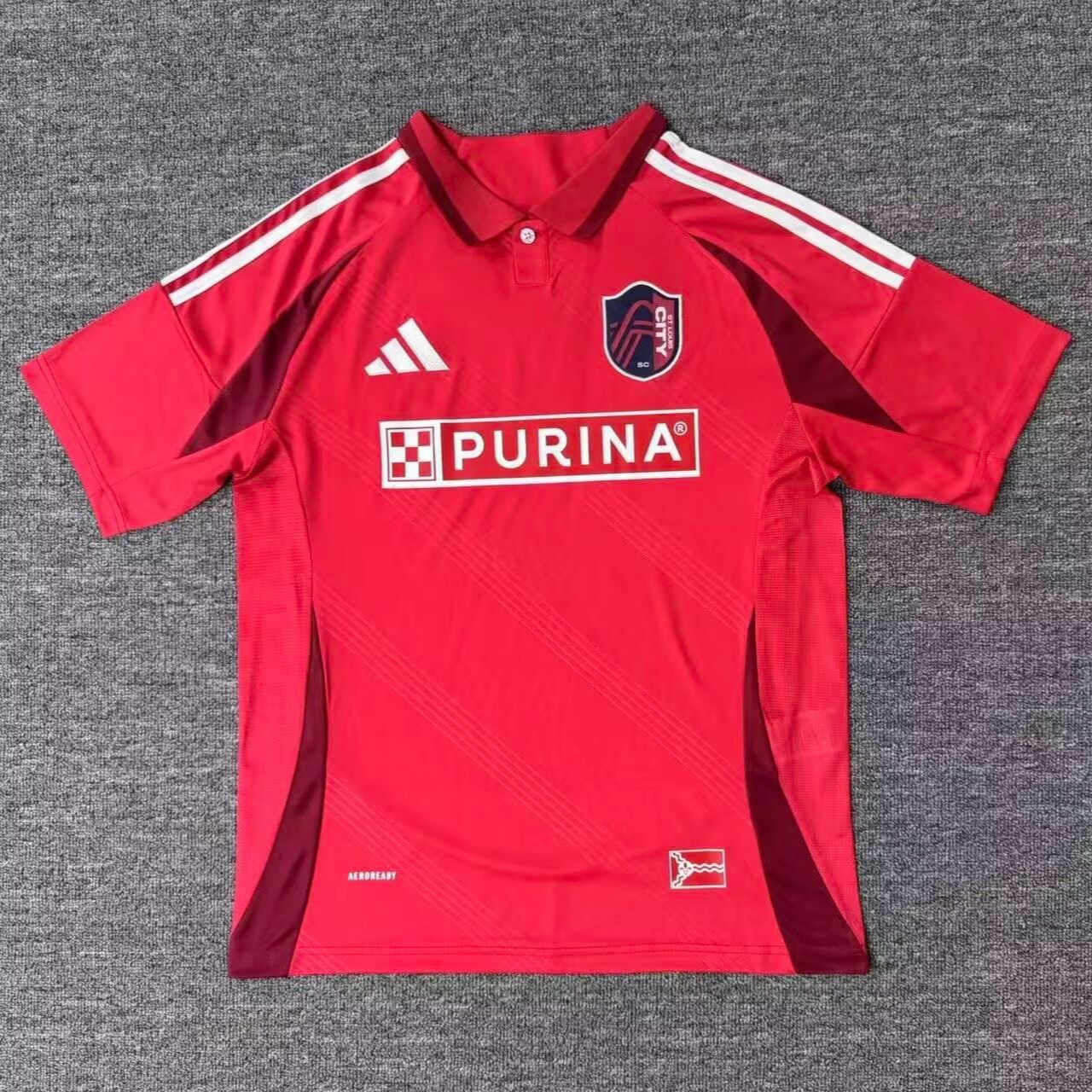 CAMISETA PRIMERA EQUIPACIÓN ST. LOUIS CITY 2025 VERSIÓN FAN