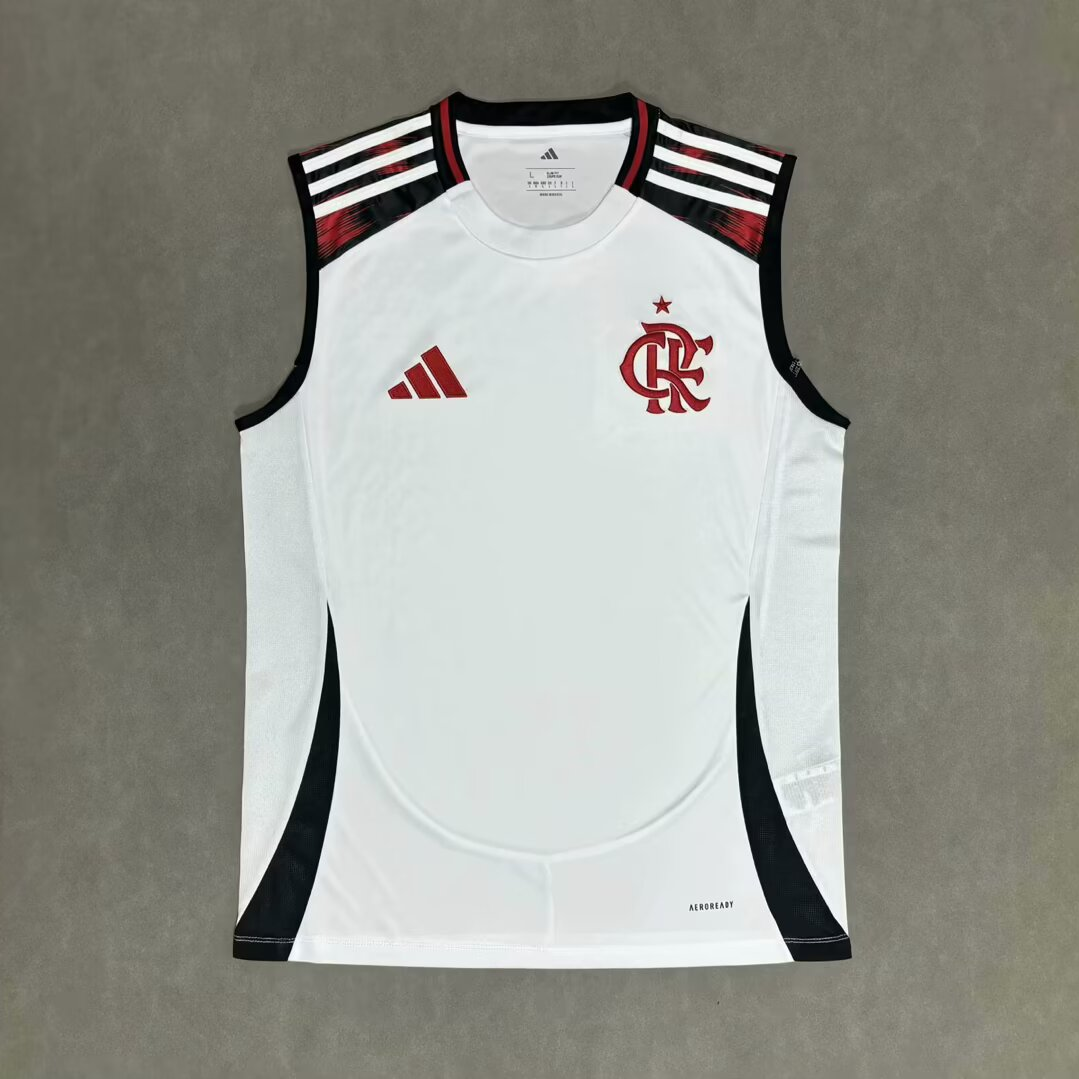 CAMISETA SEGUNDA EQUIPACIÓN FLAMENGO 2025 VERSIÓN SIN MANGAS