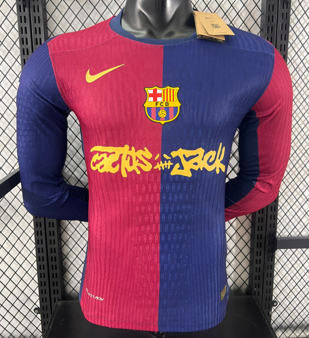 CAMISETA PRIMERA EQUIPACIÓN BARCELONA x TRAVIS SCOTT 24/25 VERSIÓN JUGADOR - Imagen 12