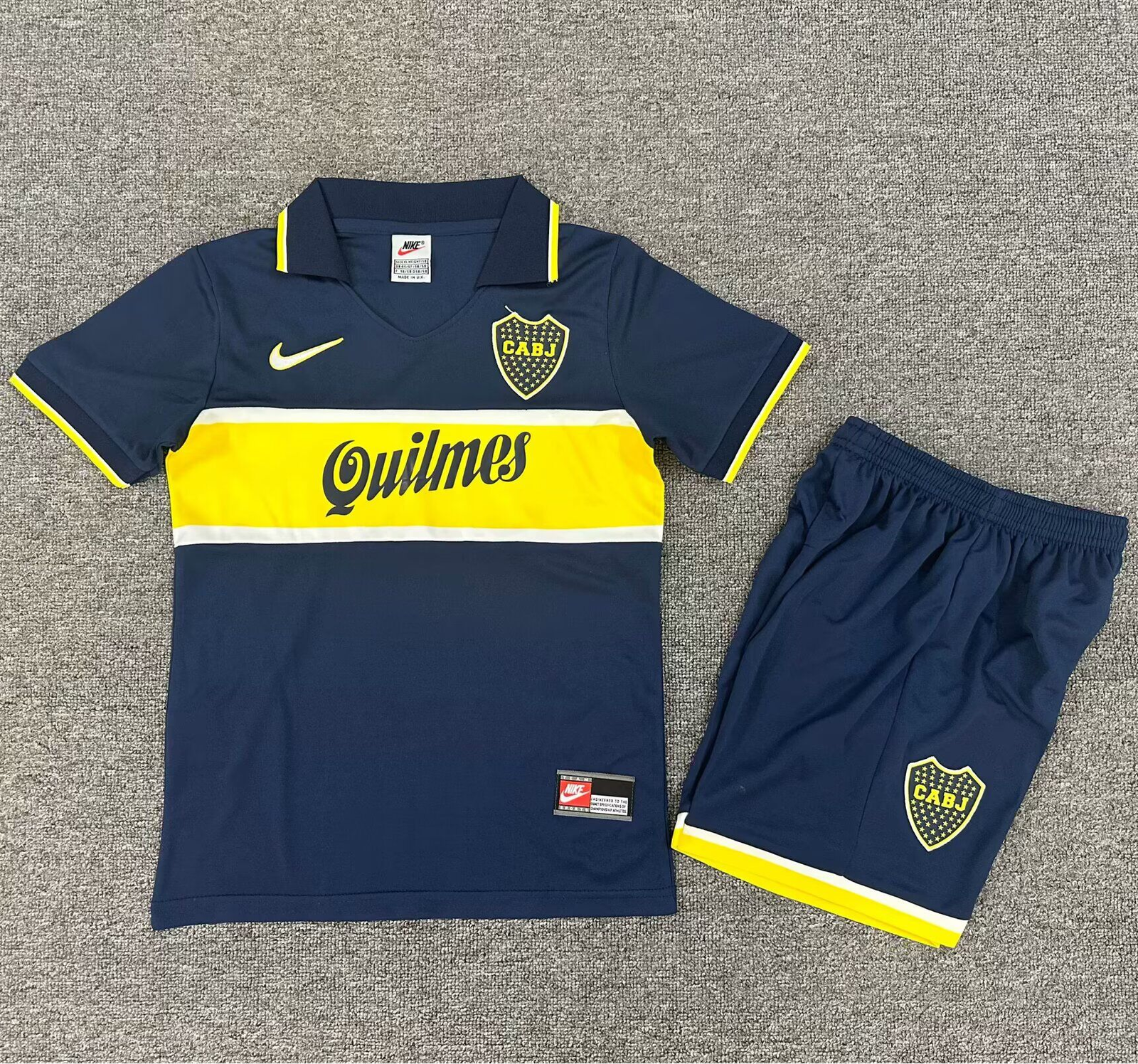 CAMISETA PRIMERA EQUIPACIÓN BOCA JUNIORS 1996/98 INFANTIL