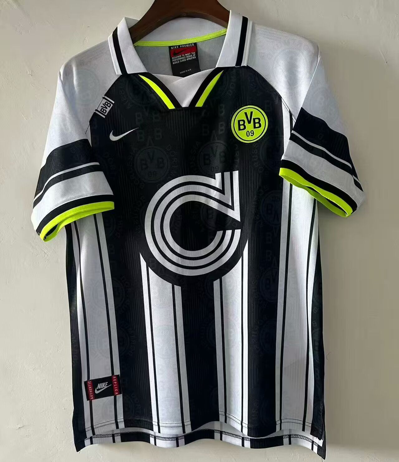 CAMISETA SEGUNDA EQUIPACIÓN COPA BORUSSIA DORTMUND 1996/97