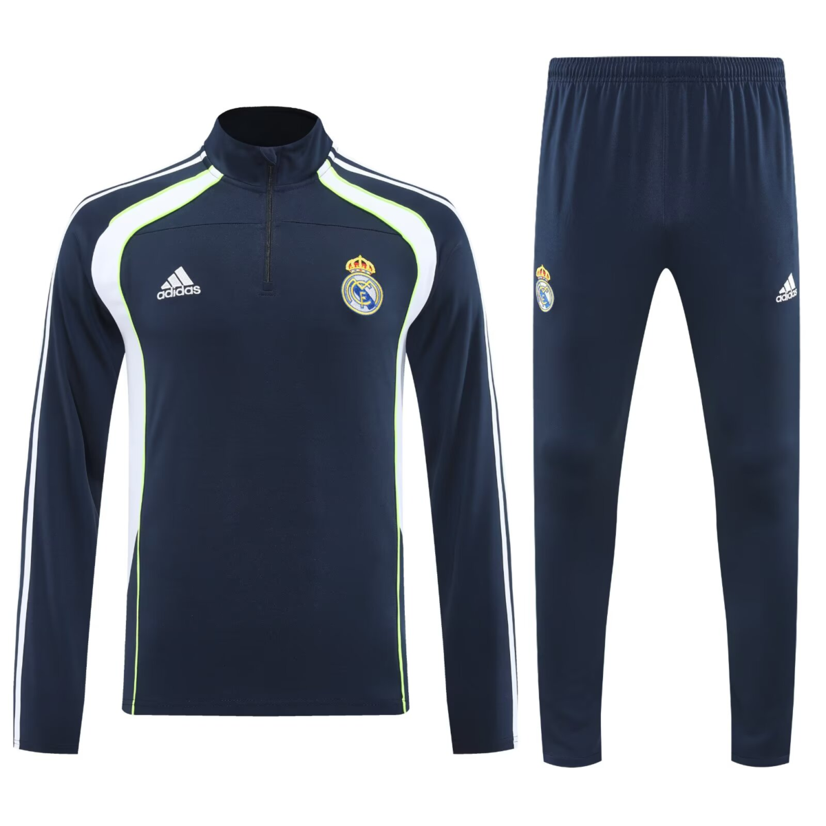 CONJUNTO DE BUZO MEDIO CIERRE REAL MADRID