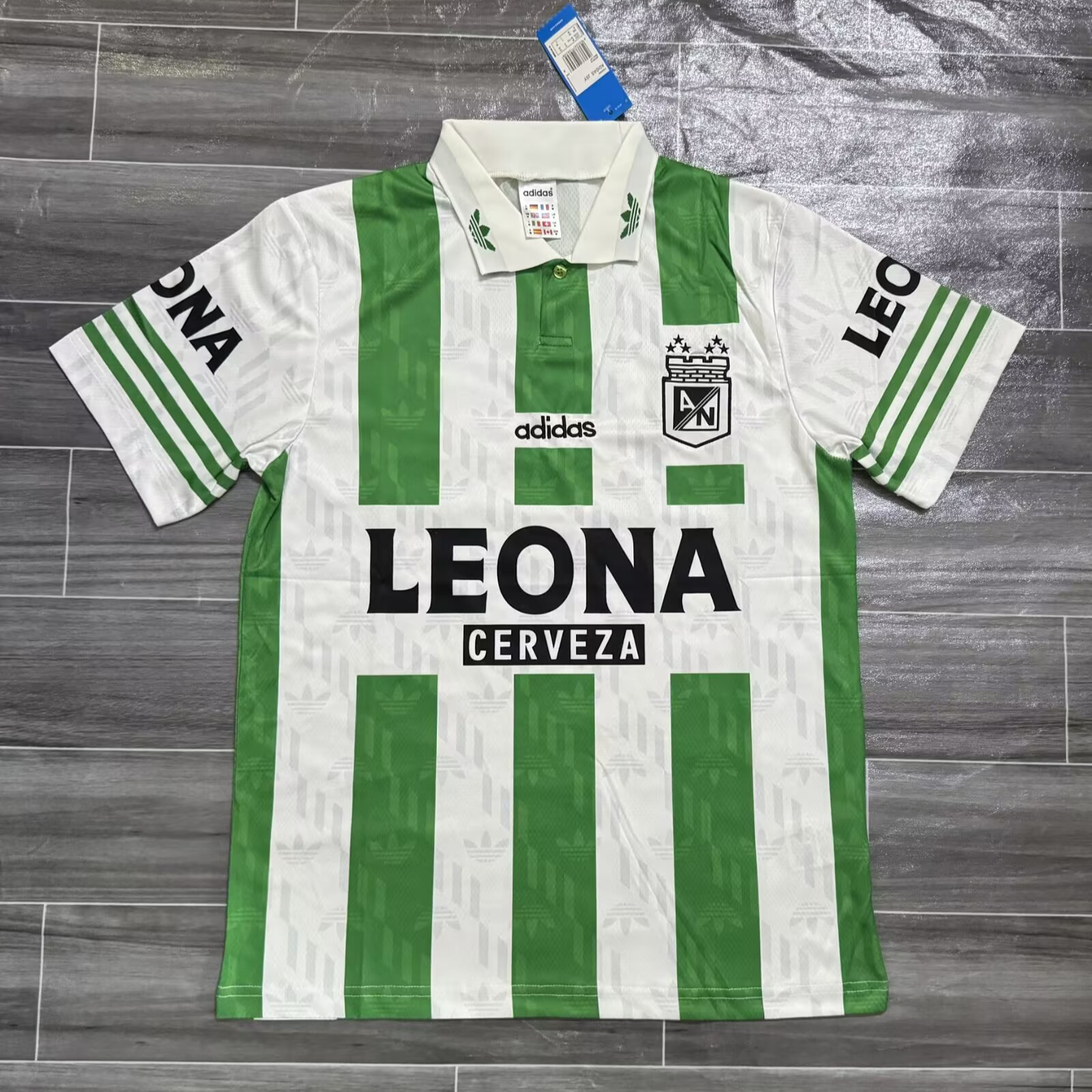 CAMISETA PRIMERA EQUIPACIÓN ATLÉTICO NACIONAL 1996