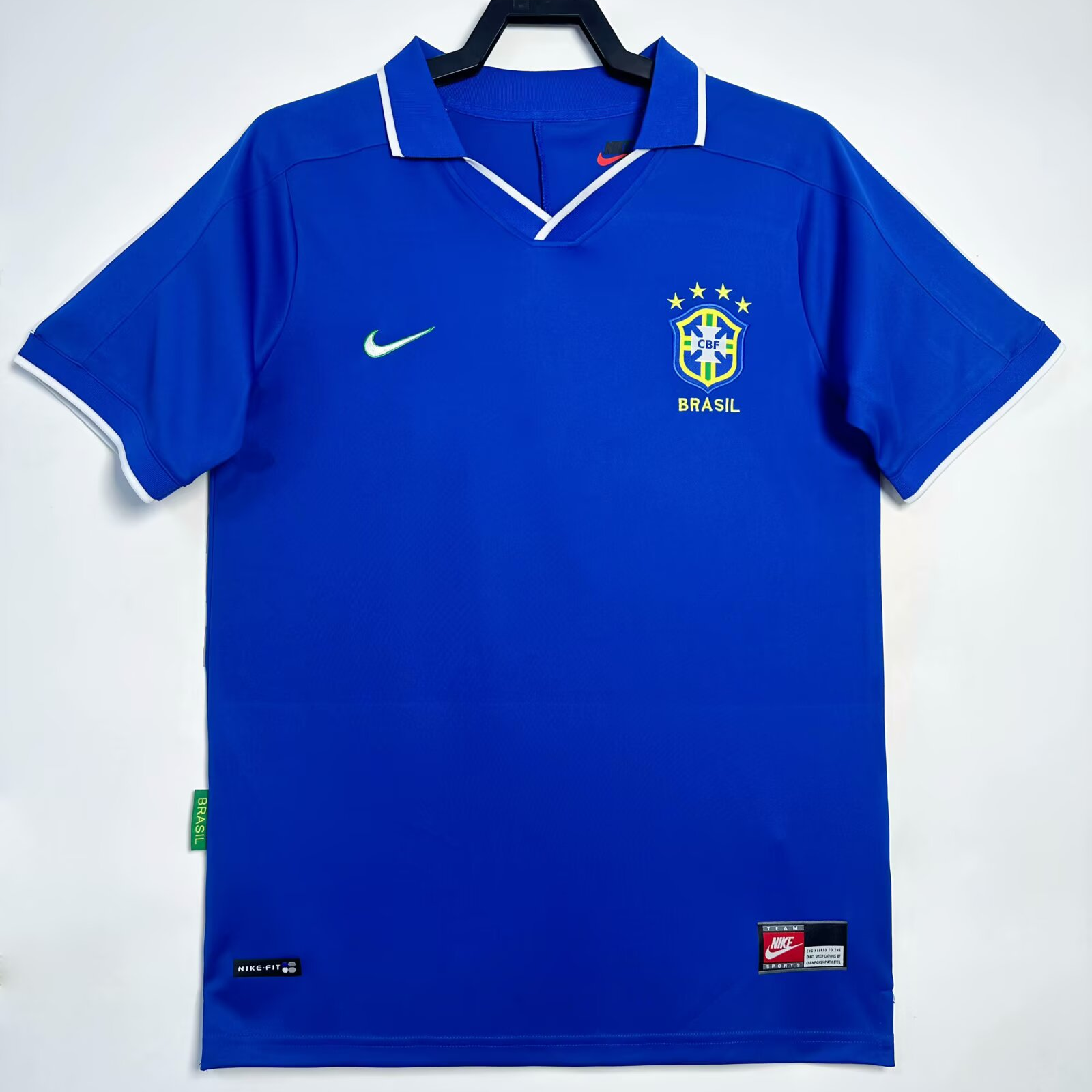 CAMISETA SEGUNDA EQUIPACIÓN BRASIL 1997