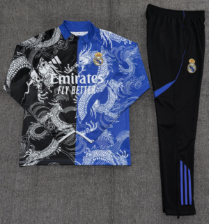 CONJUNTO DE BUZO MEDIO CIERRE REAL MADRID