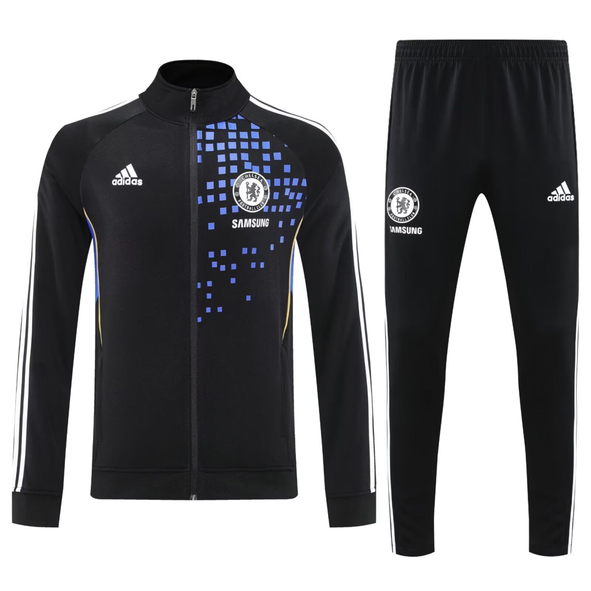 CONJUNTO DE BUZO CIERRE COMPLETO RETRO CHELSEA