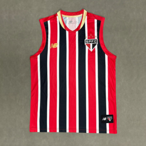 CAMISETA SEGUNDA EQUIPACIÓN SAO PAULO 2025 VERSIÓN SIN MANGAS