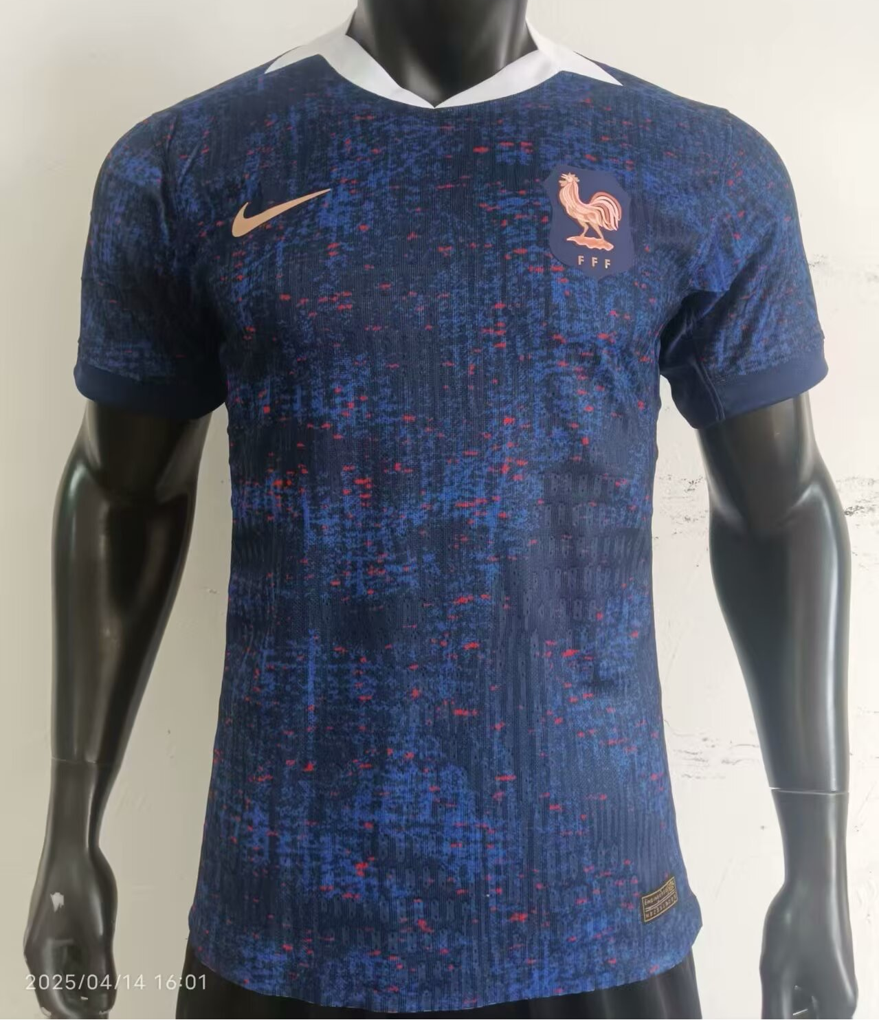 CAMISETA PRIMERA EQUIPACIÓN FRANCIA F 2025 VERSIÓN JUGADOR