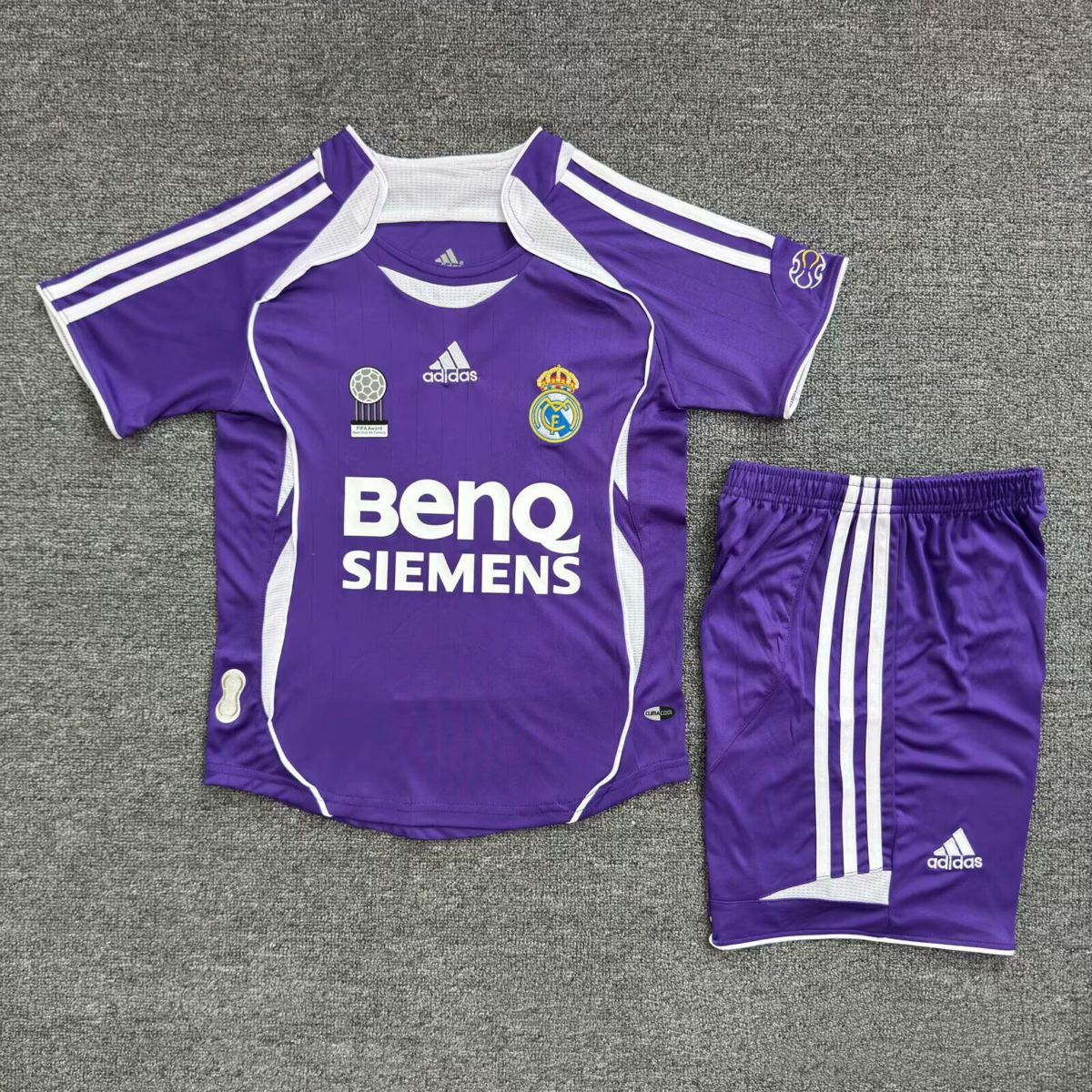 CAMISETA TERCERA EQUIPACIÓN REAL MADRID 2006/07 INFANTIL