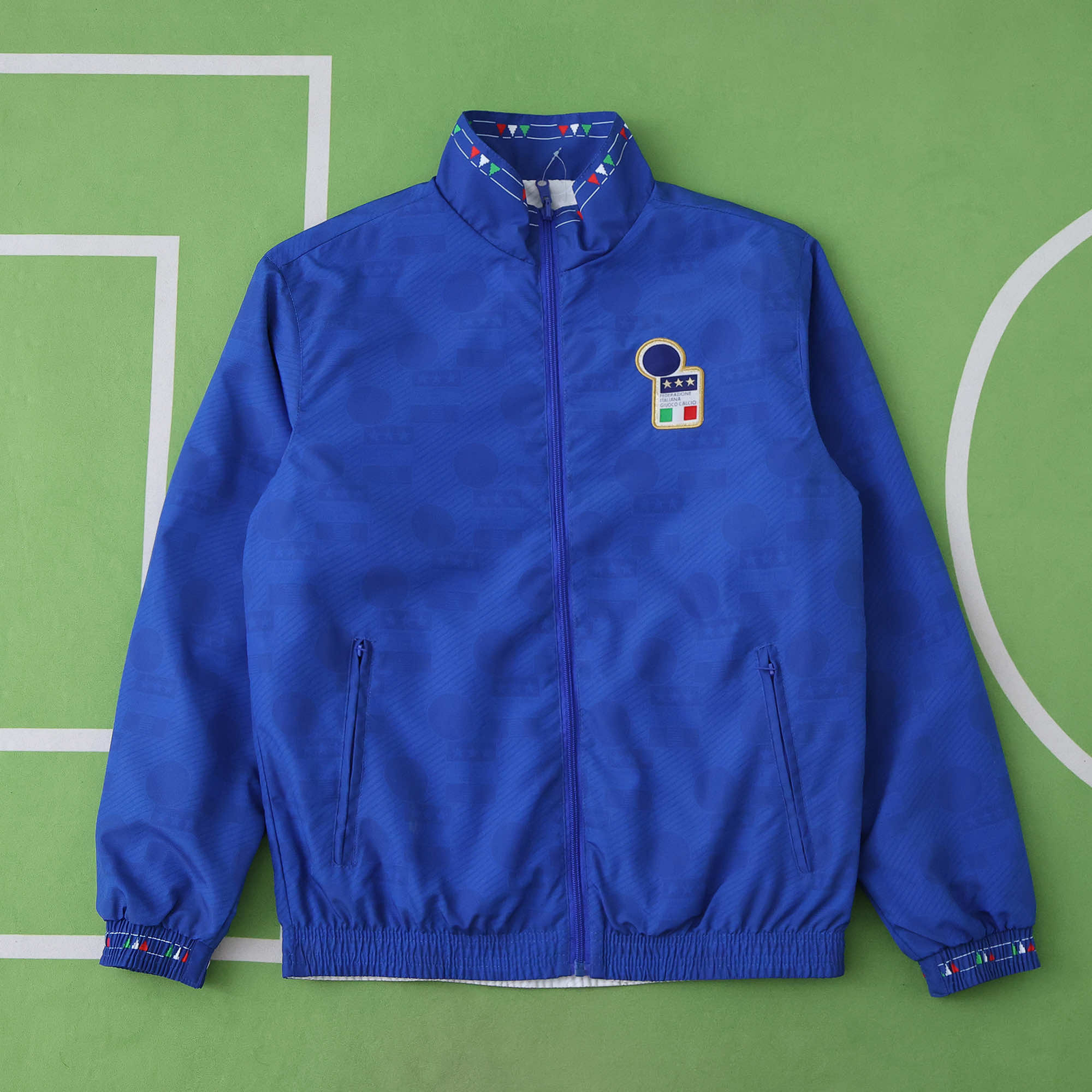 CORTAVIENTOS RETRO ITALIA REVERSIBLE