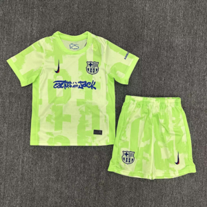 CAMISETA TERCERA EQUIPACIÓN BARCELONA x TRAVIS SCOTT 24/25 VERSIÓN INFANTIL