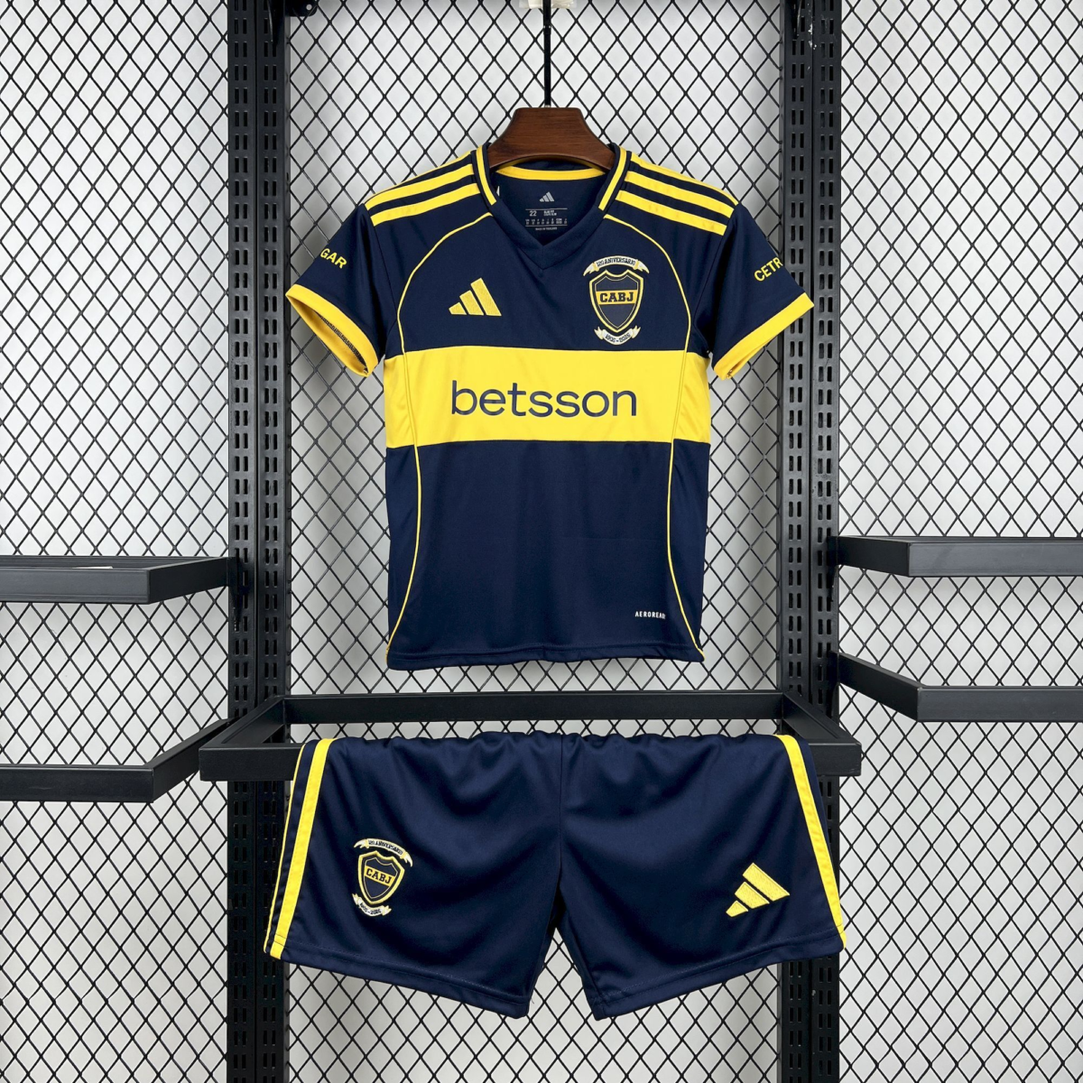 CAMISETA PRIMERA EQUIPACIÓN BOCA JUNIORS 2025 VERSIÓN INFANTIL