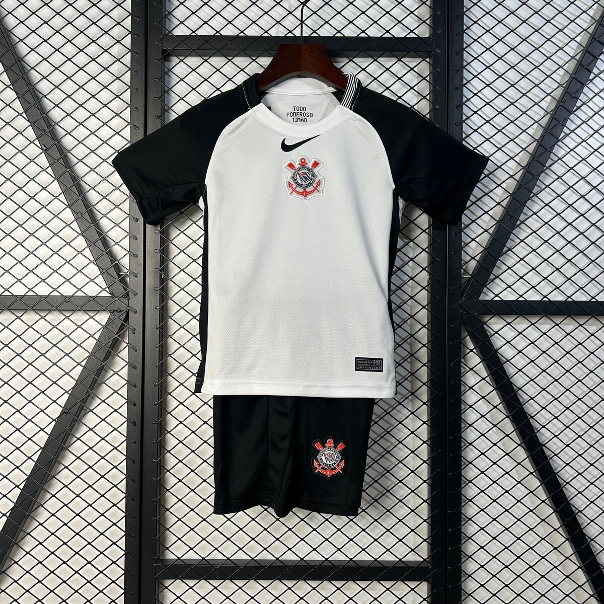 CAMISETA PRIMERA EQUIPACIÓN CORINTHIANS 2025 VERSIÓN INFANTIL