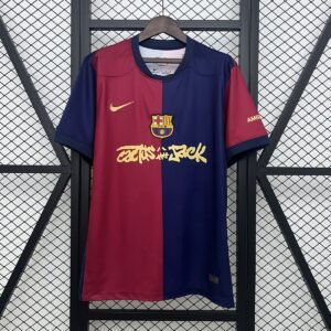 CAMISETA PRIMERA EQUIPACIÓN BARCELONA x TRAVIS SCOTT 24/25 VERSIÓN FAN