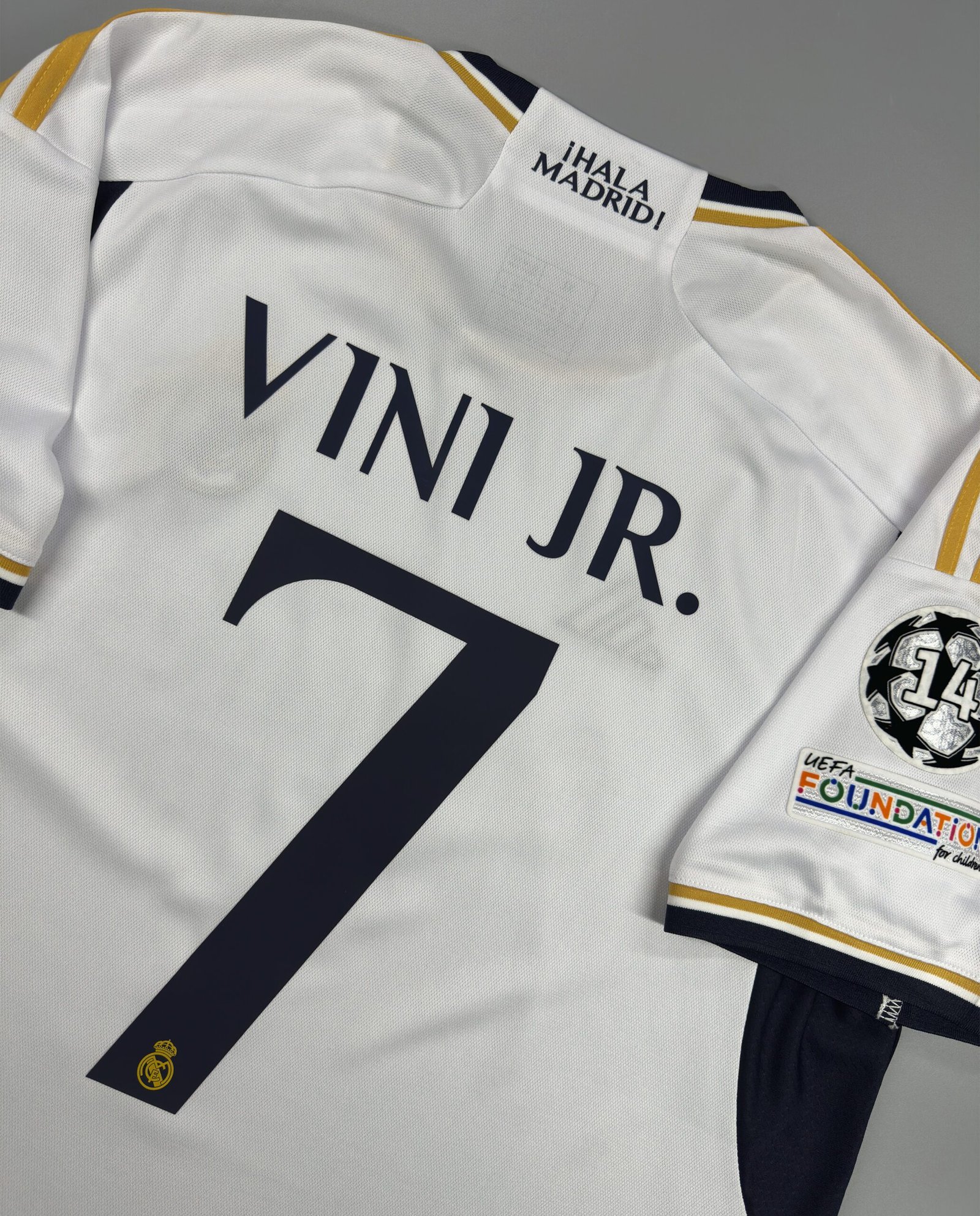 CAMISETA PRIMERA EQUIPACIÓN REAL MADRID 2023/24 VERSIÓN FAN - Imagen 9