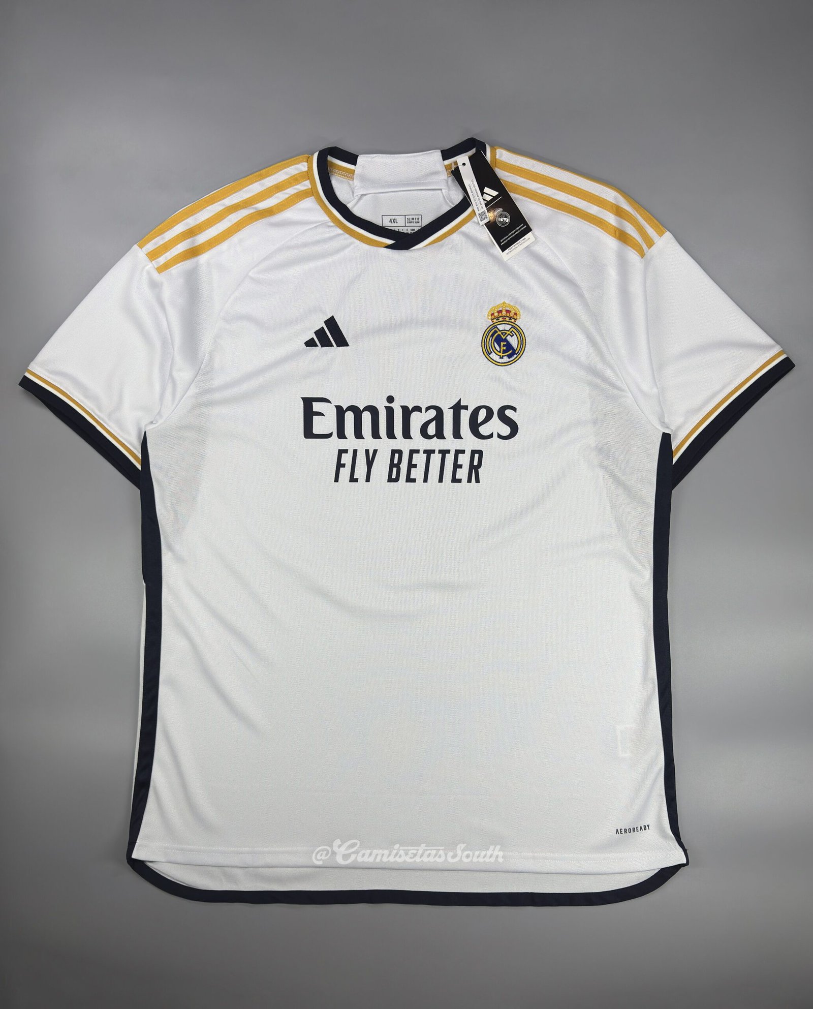 CAMISETA PRIMERA EQUIPACIÓN REAL MADRID 2023/24 VERSIÓN FAN - Imagen 2