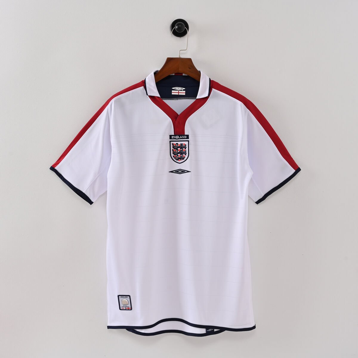 CAMISETA PRIMERA EQUIPACIÓN INGLATERRA 2004