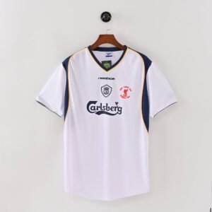 CAMISETA SEGUNDA EQUIPACIÓN LIVERPOOL 2001/02